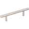 Elements 96 mm Center-to-Center Hollow Stainless Steel Naples Cabinet Bar Pull 154SS - alternate 1